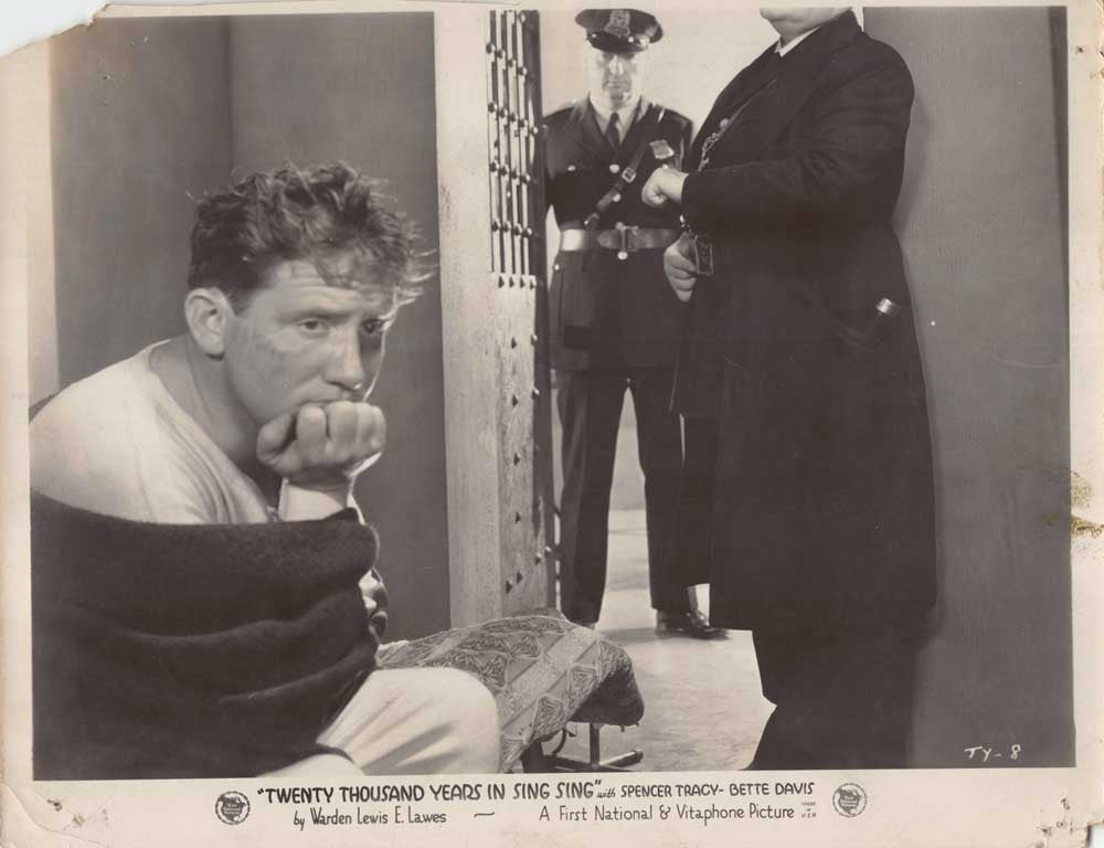 Spencer Tracy TWENTY THOUSAND YEARS IN SING SING original 10x8 photos 1932