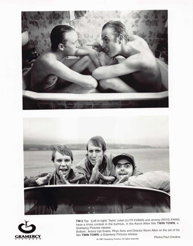 Rhys Ifans TWIN TOWN Llyr Evans Dougray Scott original 8x10 press photos 1997