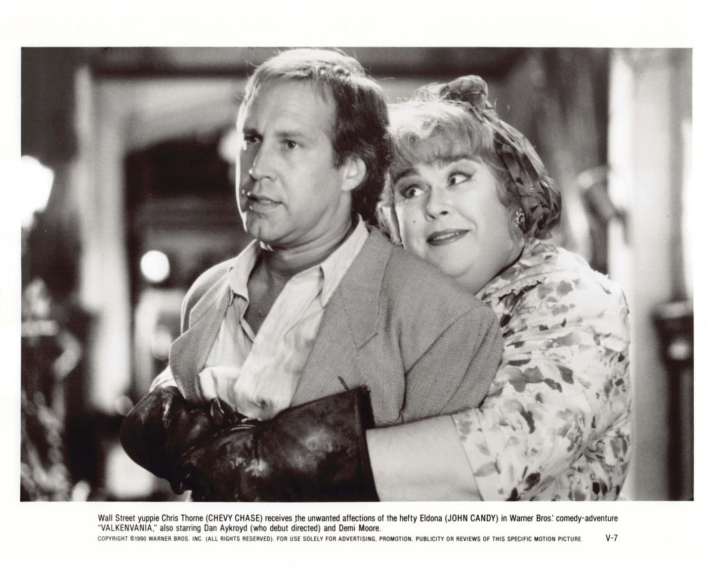 John Candy NOTHING BUT TROUBLE Chevy Chase Demi Moore original 8x10 press photos