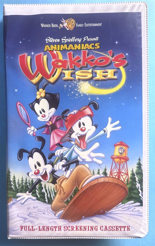 Warner Bros. Animaniacs WAKKO'S WISH promo VHS screener 1999