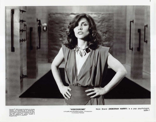 Deborah Harry VIDEODROME original press photo 1983 Cronenberg