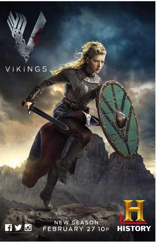 History Channel VIKINGS movie poster 11x17