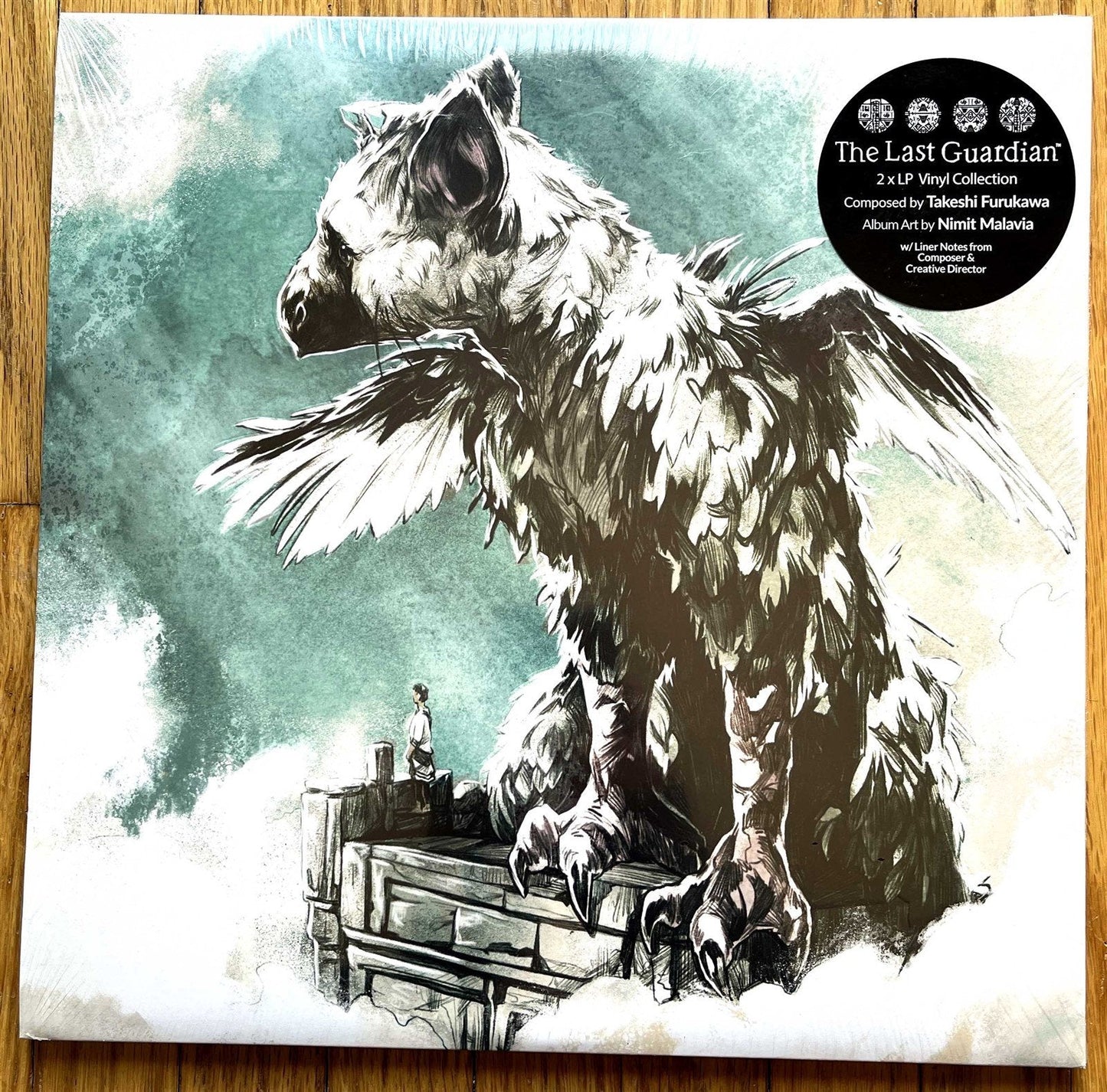 Takeshi Furukawa LAST GUARDIAN double soundtrack vinyl record LP's NEW