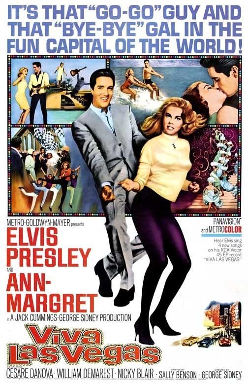 Elvis Presley VIVA LAS VEGAS Ann Margret movie poster 11x17