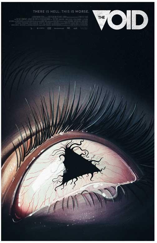 Aaron Poole THE VOID Kathleen Munroe movie poster 11x17