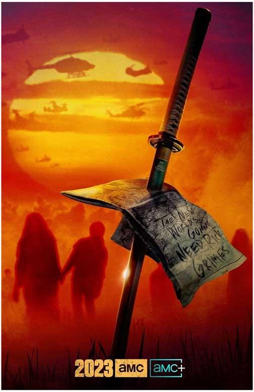 Andrew Lincoln THE WALKING DEAD THE ONES WHO LIVED advance movie poster 11x17