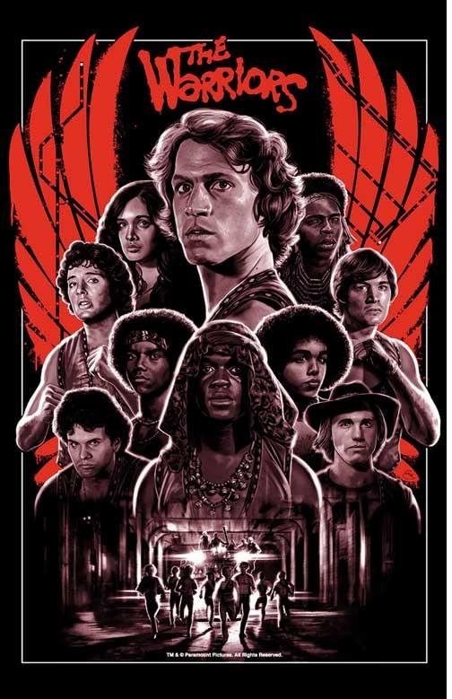 Michael Beck THE WARRIORS James Remer wings movie poster 11x17 Walter Hill