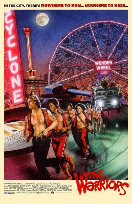 Michael Beck THE WARRIORS James Remer Ferris Wheel poster 11x17 Walter Hill