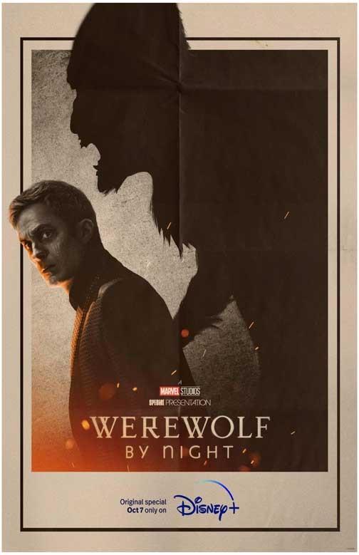 Marvel Gael Garcia Bernal WEREWOLF BY NIGHT movie poster 11x17