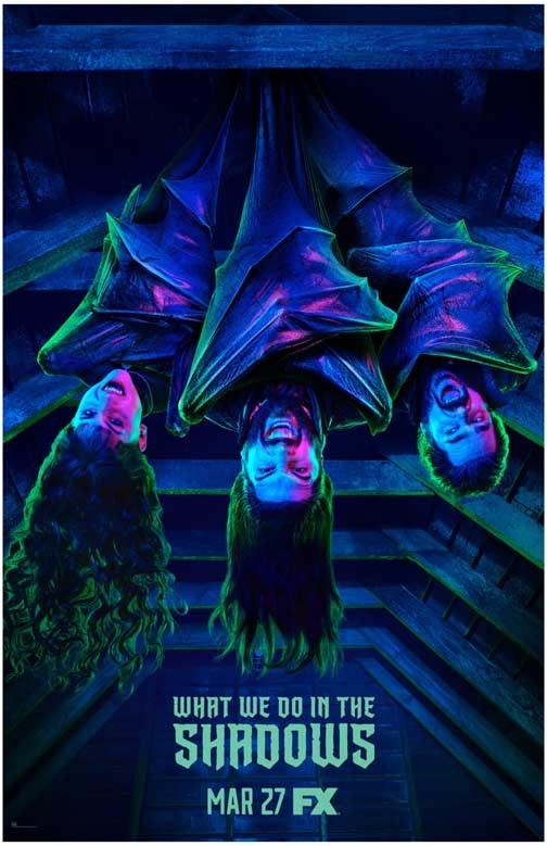 Matt Berry WHAT WE DO IN THE SHADOWS trio movie poster 11x17 S1