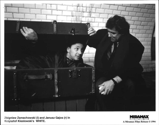 Zbigniew Zamachowski WHITE Janus Gajos original 8x10 press photo 1994