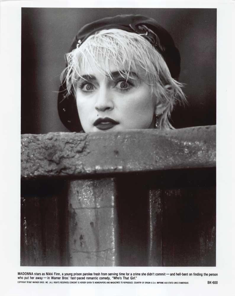 Madonna WHO'S THAT GIRL original 8x10 press photo 1987