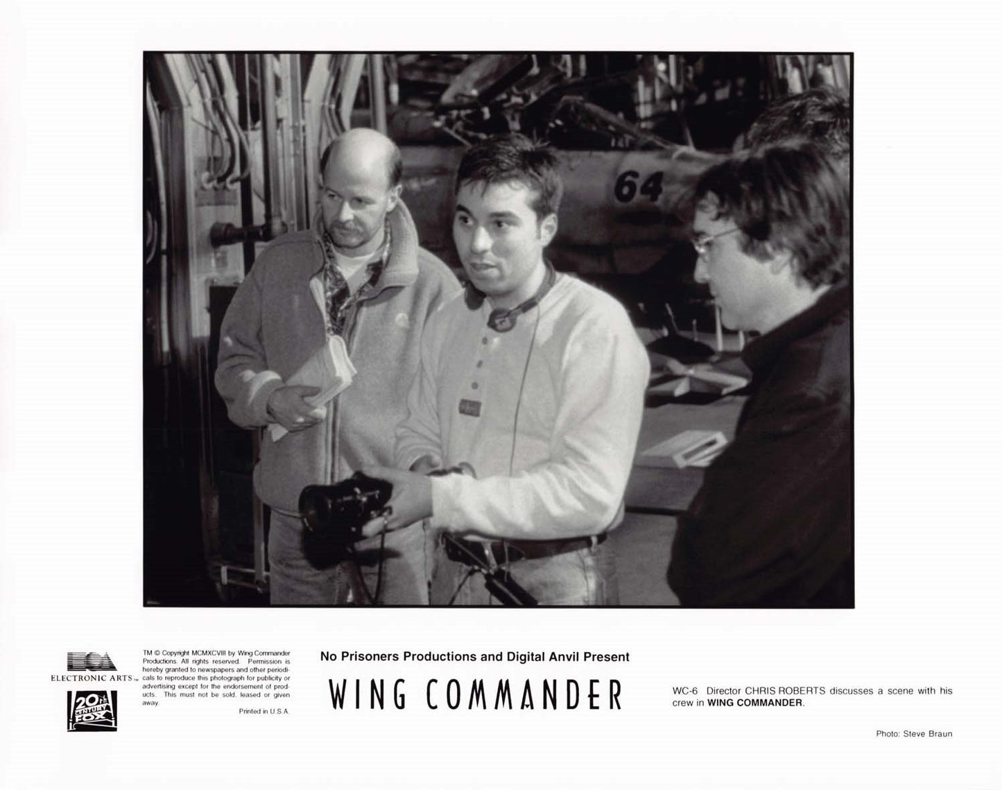 Freddie Prinze Jr. WING COMMANDER Matthew Lillard original 8x10 press photos