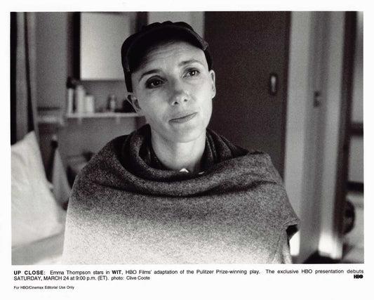 Emma Thompson HBO's WIT original 10x8 press photo 2001