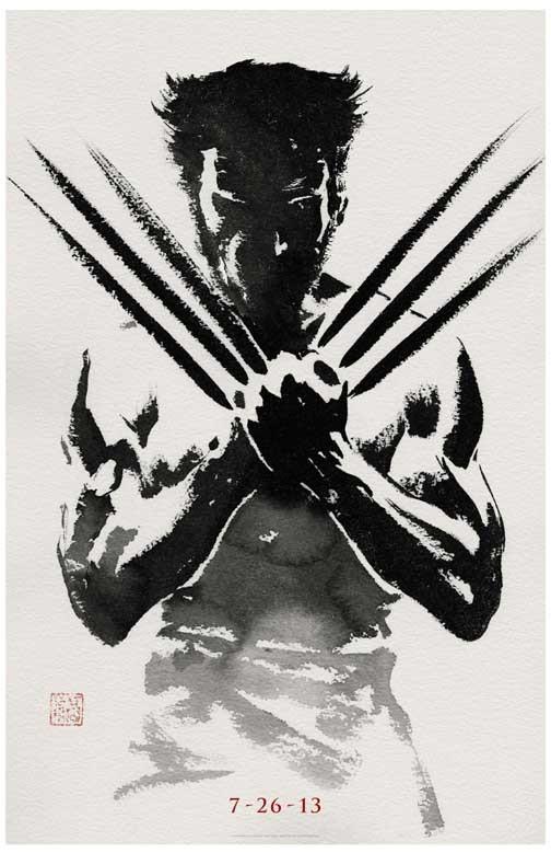 Hugh Jackman THE WOLVERINE advance movie poster 11x17 James Mangold