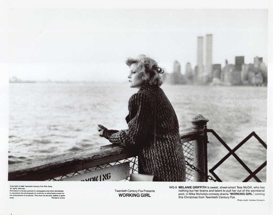 Melanie Griffith WORKING GIRL original 10x8 press photo 1988