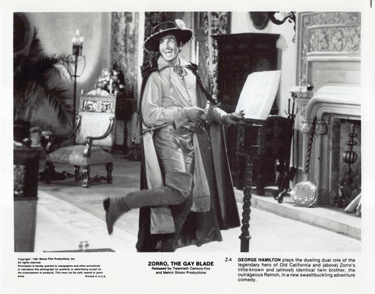 'Ramon' ZORRO, THE GAY BLADE George Hamilton original 10x8 photo 1981
