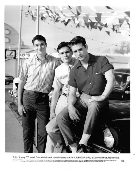 Jason Priestley CALENDAR GIRL Jerry O'Connell original press photo #12