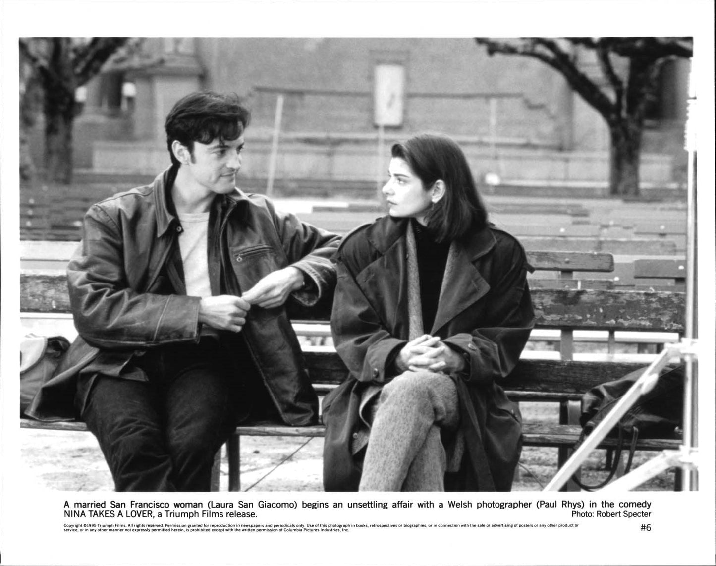 Laura San Giacomo NINA TAKES A LOVER original press photo 1995