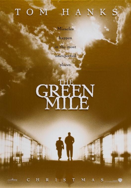 Tom Hanks GREEN MILE advance movie poster DS rolled ORIGINAL 27x40