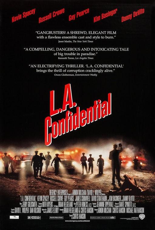 Russell Crowe L.A. CONFIDENTIAL original DS movie poster 27x40 rolled 1997
