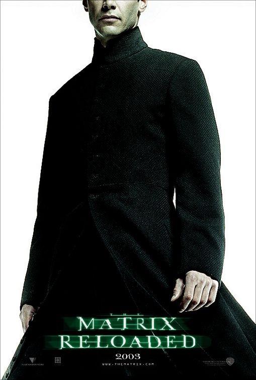 Keanu Reeves THE MATRIX RELOADED set of 7 ORIGINAL movie posters 27x40