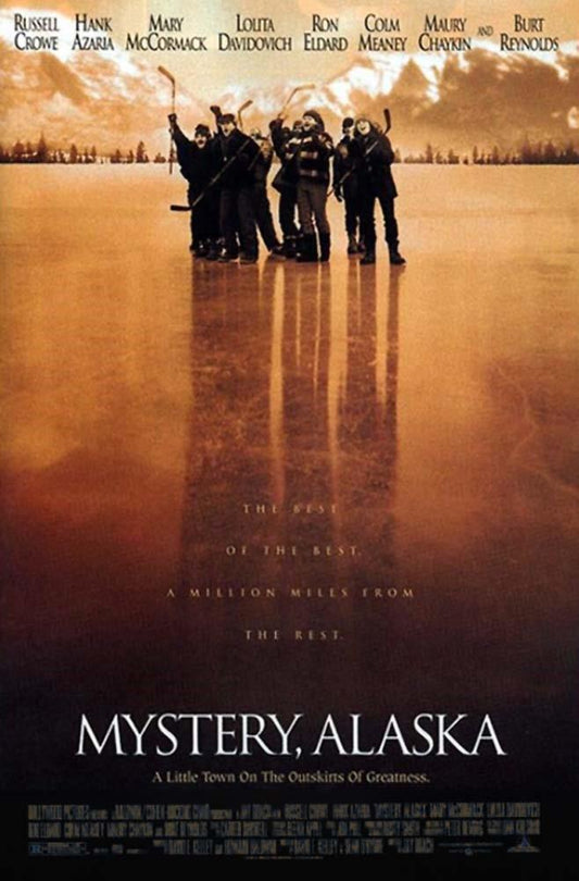 Russell Crowe MYSTERY, ALASKA ver A & B original movie posters 27x40 Hank Azaria