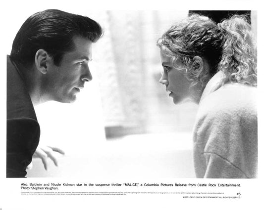 Nicole Kidman MALICE Alec Baldwin original press photo 1993