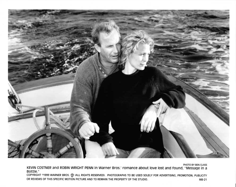 Robin Wright Penn MESSAGE IN A BOTTLE Kevin Costner original press photo 1999