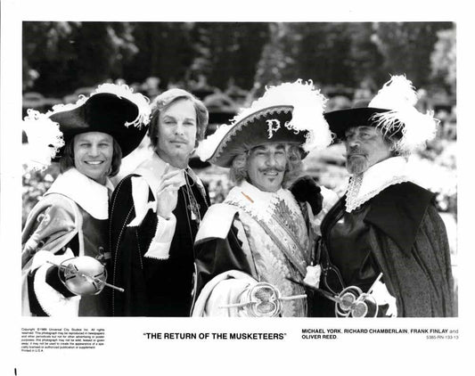 Richard Chamberlain RETURN OF THE MUSKETEERS original press photos 1989