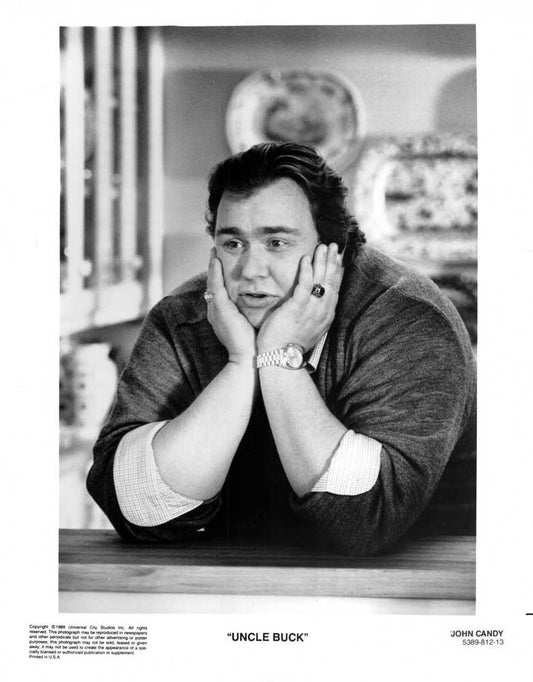 John Candy UNCLE BUCK original press photo (812-13) 1989