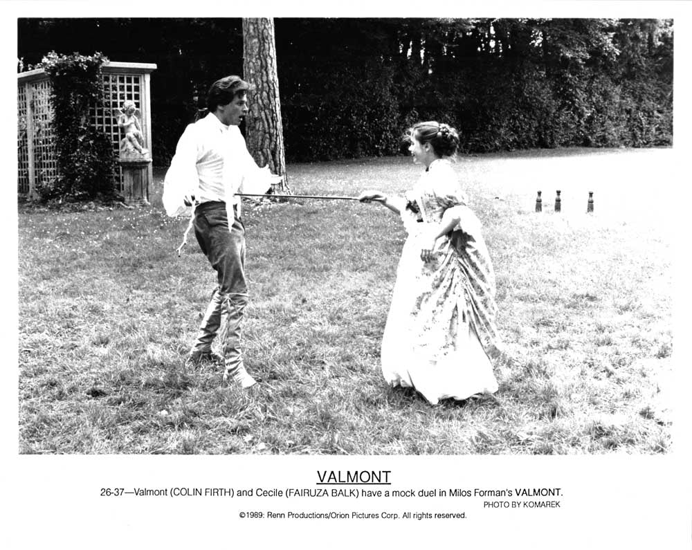 Fairuza Balk VALMONT Colin Firth original press photo 1989