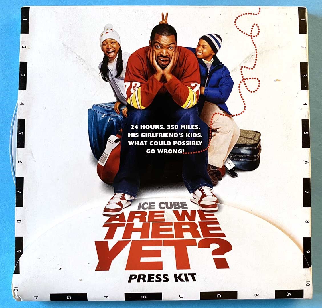 Ice Cube ARE WE THERE YET Nia Long press kit 2005