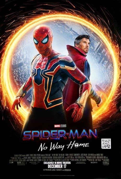 Tom Holland SPIDER-MAN NO WAY HOME final movie poster DS rolled ORIGINAL 27x40