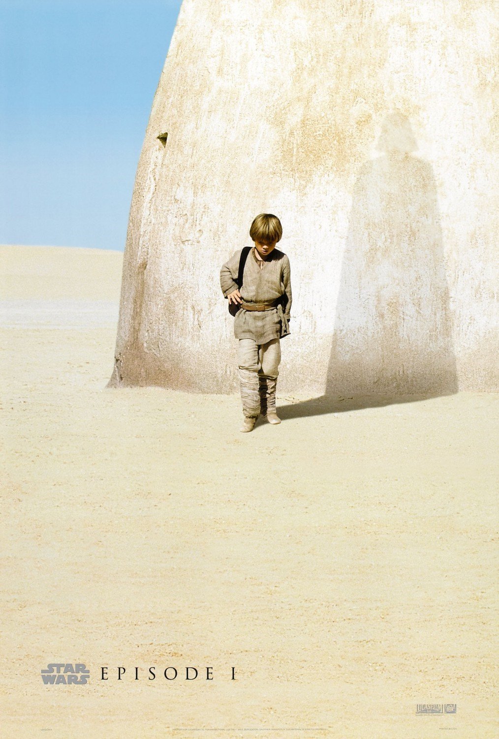 Star Wars PHANTOM MENACE 1999 original 27x40 advance movie poster